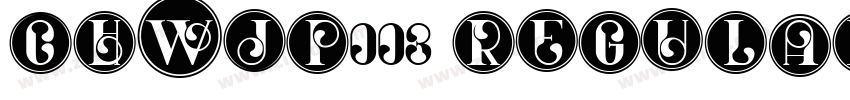 CHWJP003 Regular字体转换